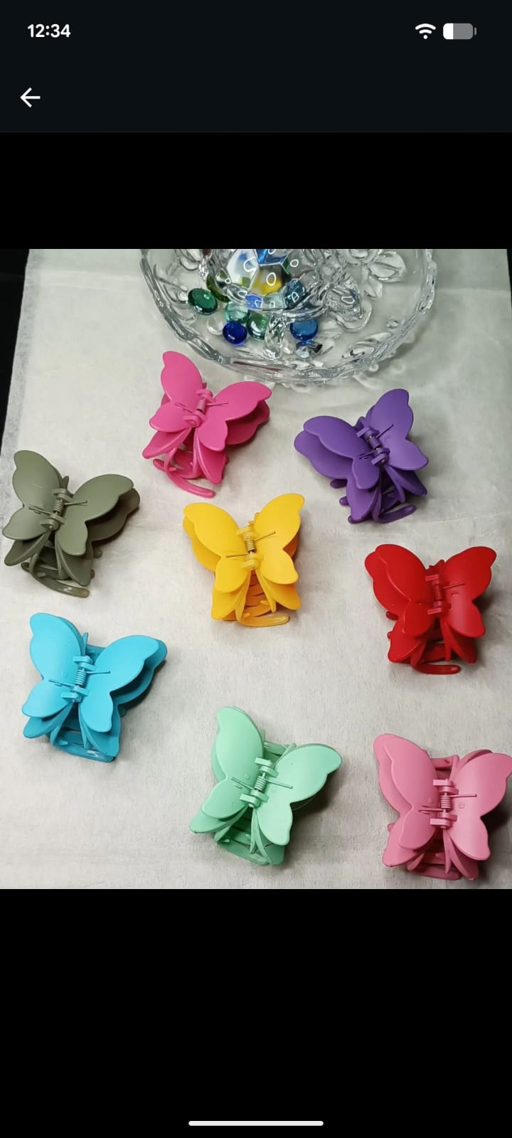 Butterfly Claw Clips