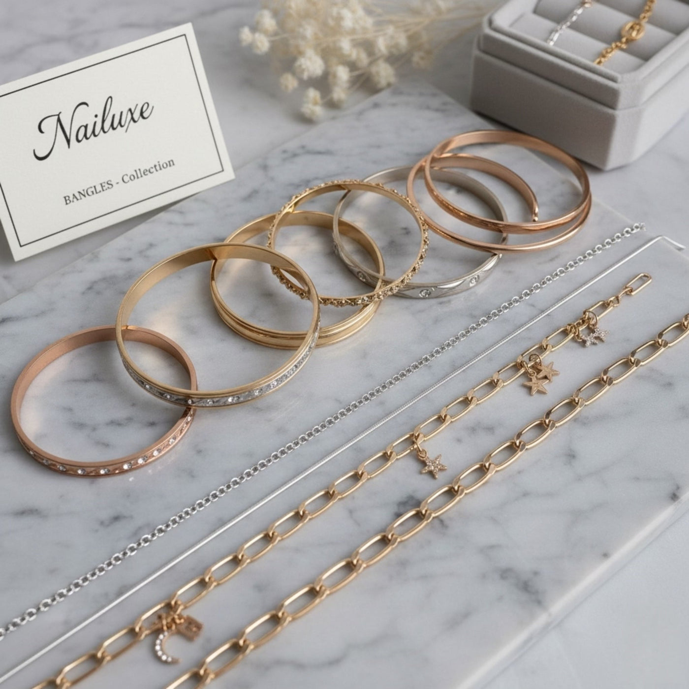 nailuxe bangles