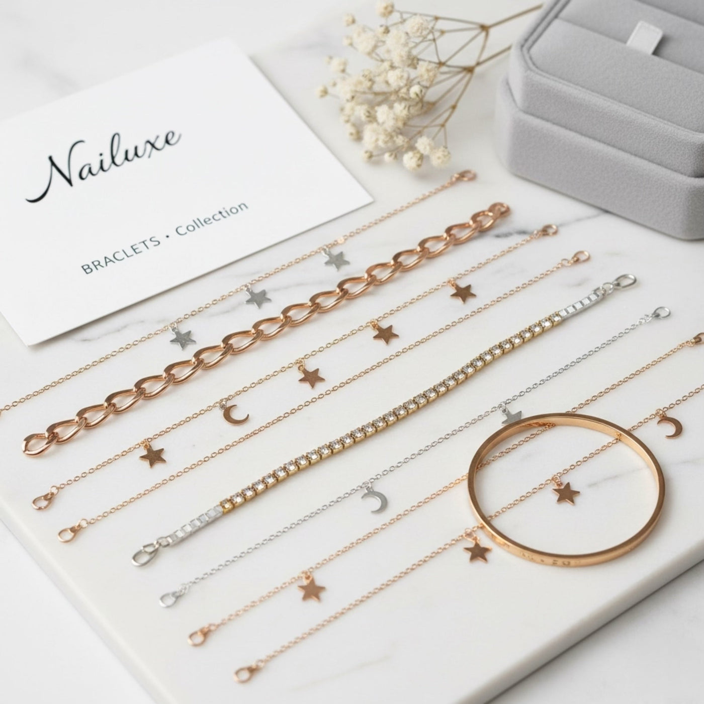 nailuxe bracelets